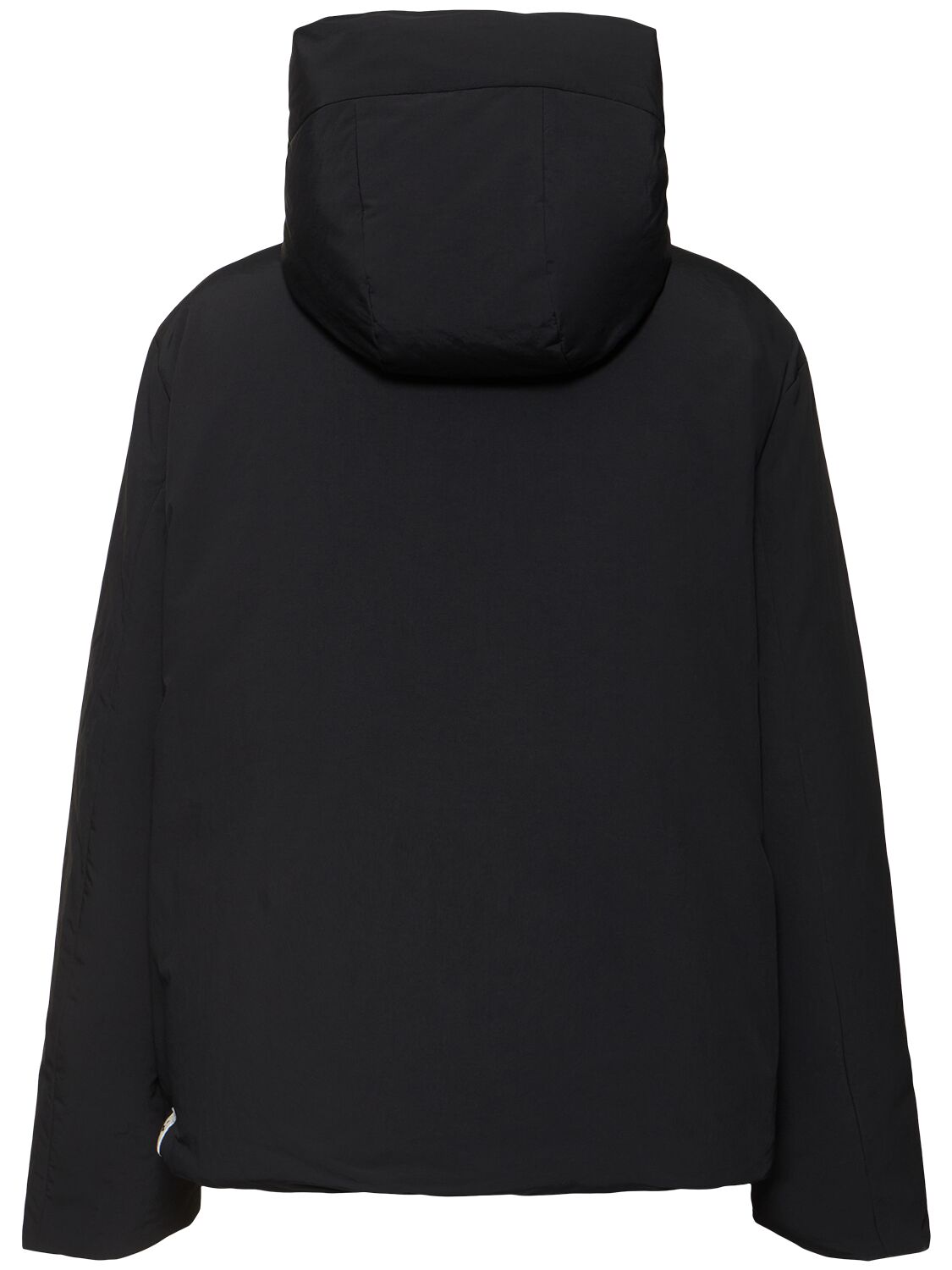 Shop Jil Sander Boxy Fit Down Jacket W/hood In Black