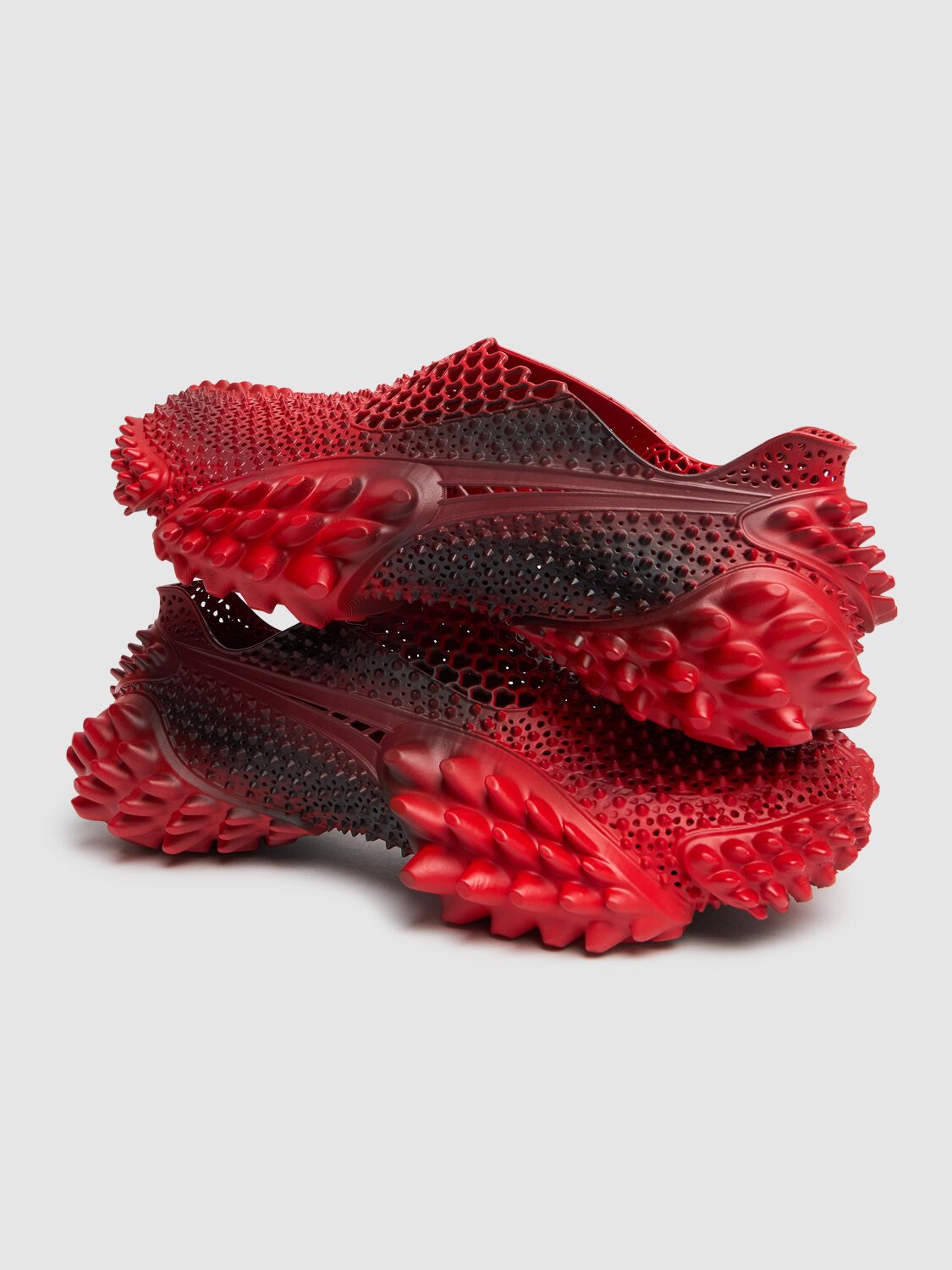 Shop Puma A$ap Rocky Mostro 3d Sneakers In Intense Red