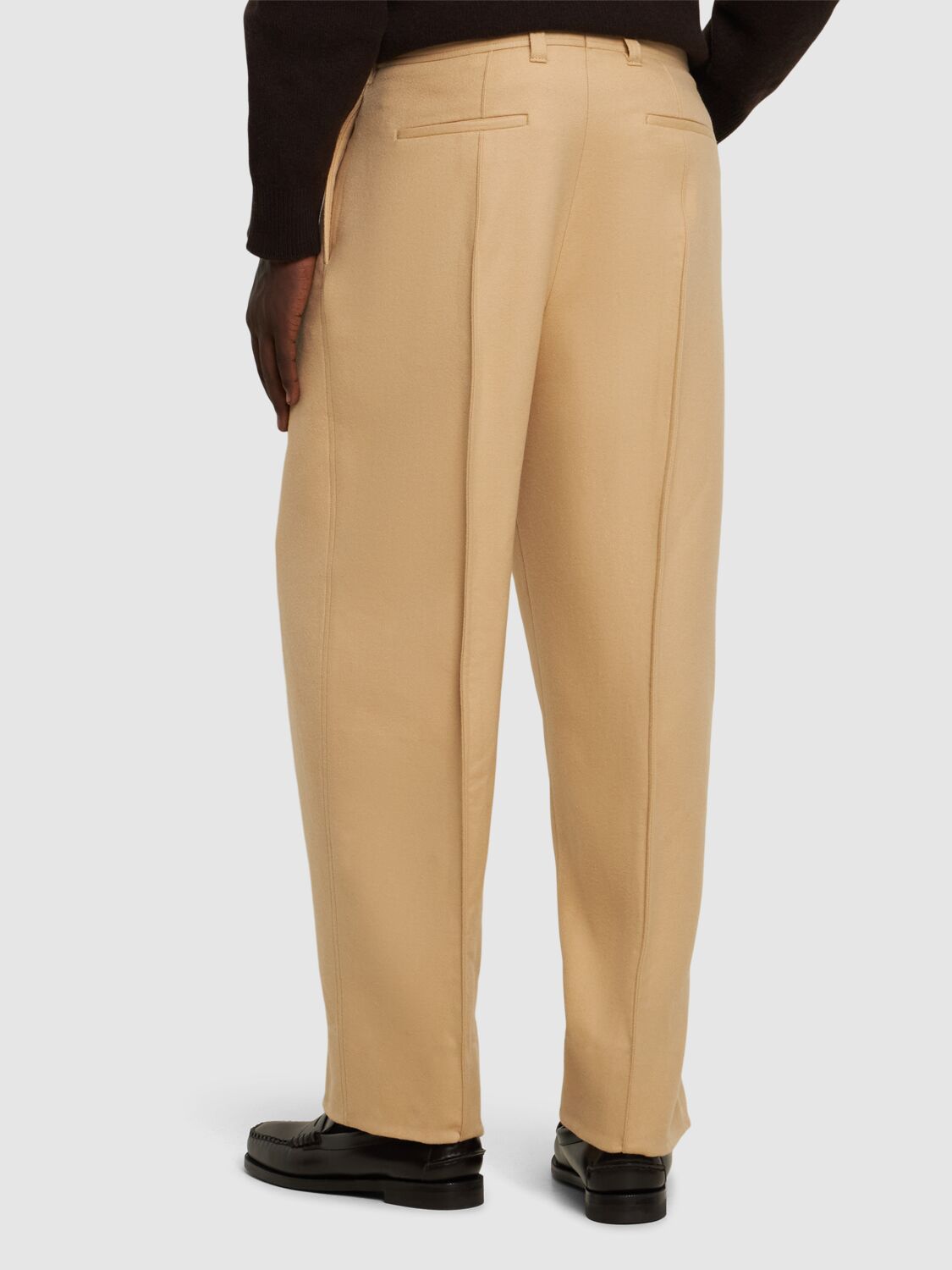 ZEGNA TROFEO CASHMERE BLEND PANTS 