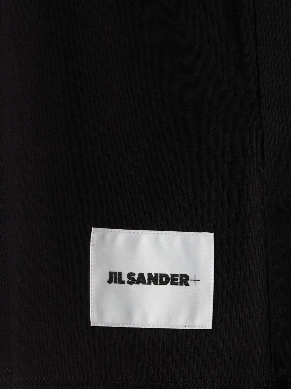 Shop Jil Sander Pack Of 3 Short Sleeve T-shirts In Black