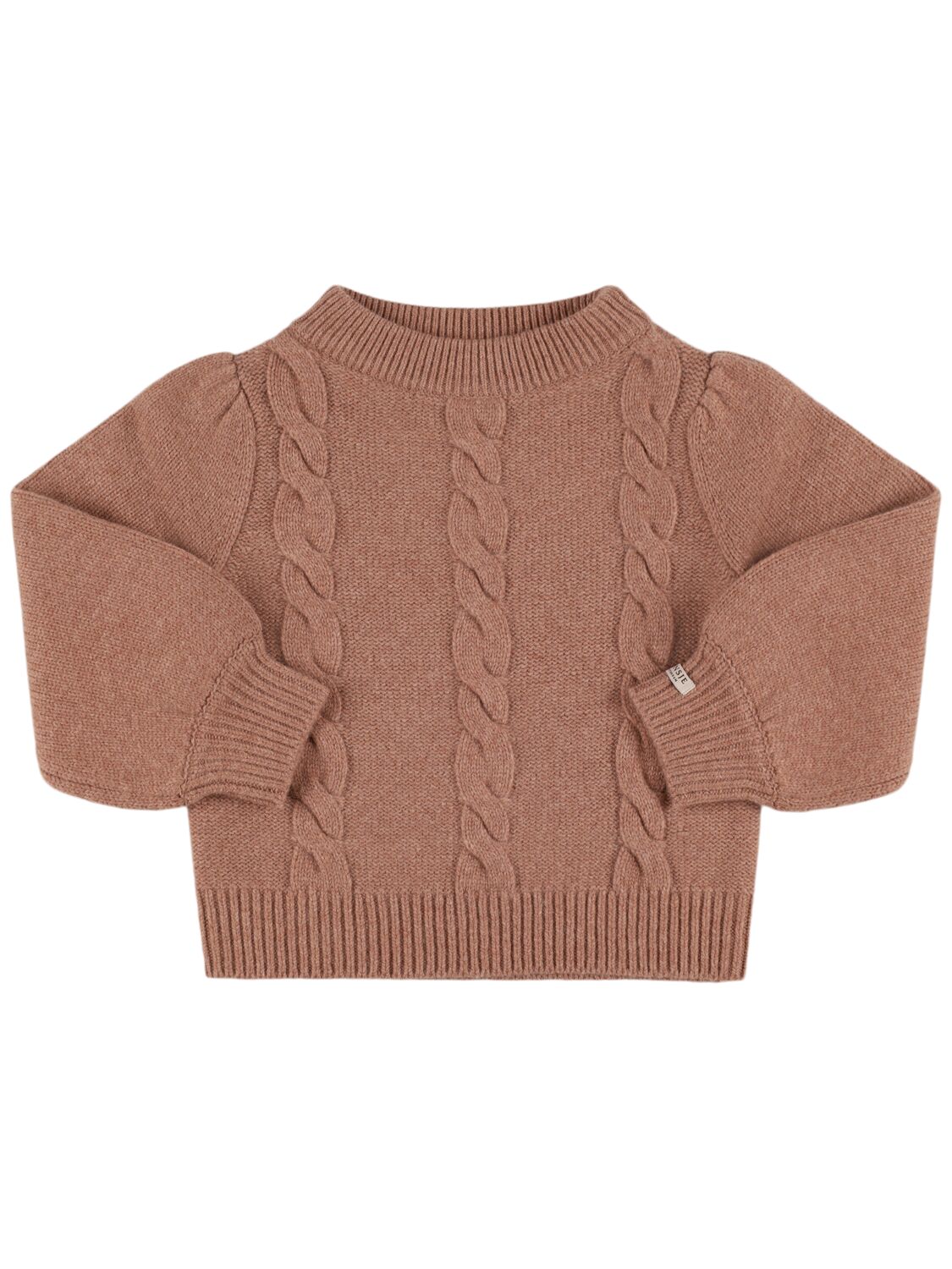 Donsje Wool Knit Sweater In Pink