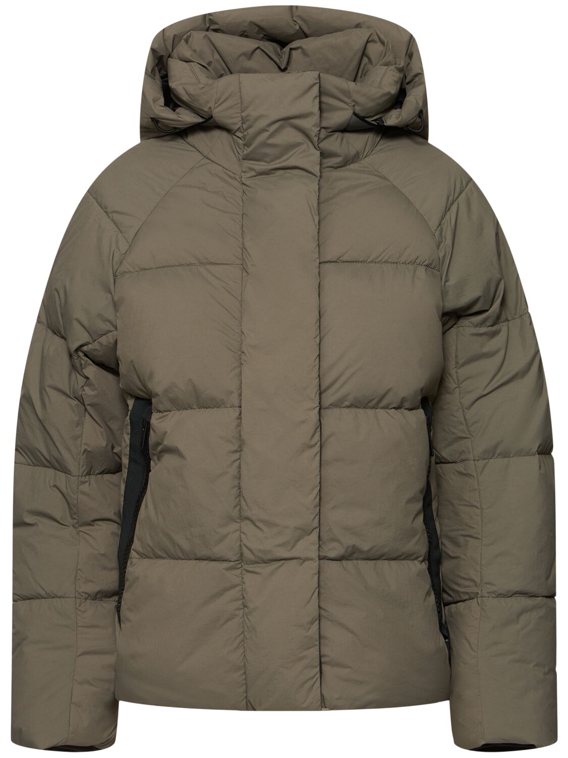 Canada Goose Junction Recycled Nylon Down Parka In Green