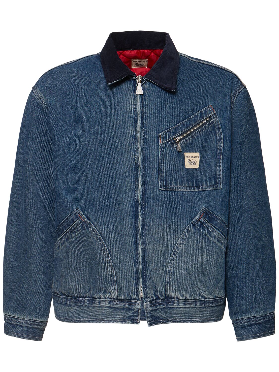 Roy Rogers Short Work Jacket In Blue