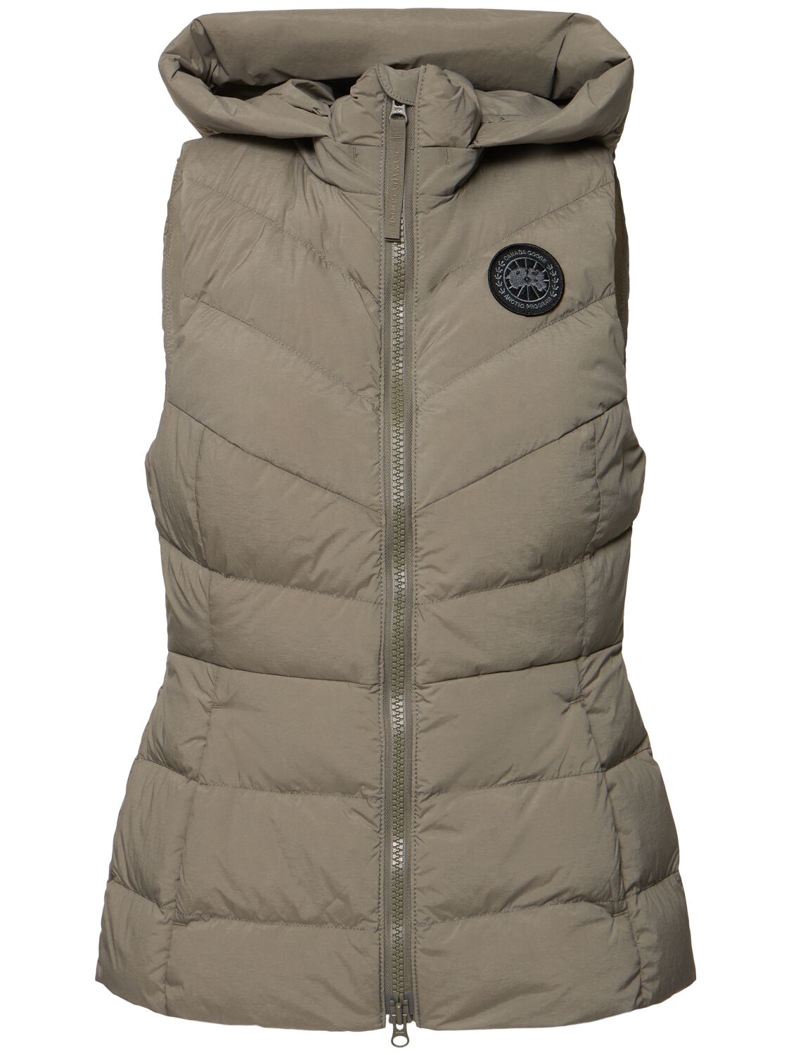 Shop Canada Goose Clair Down Vest In Dark Sage