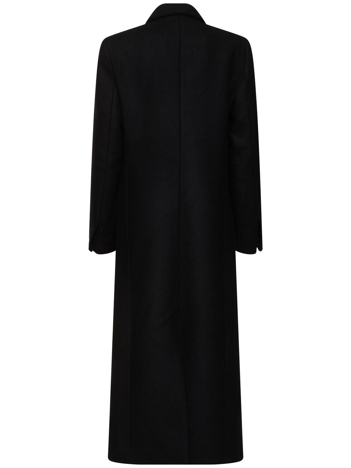 Shop Coperni Wool Blend Long Coat In Black