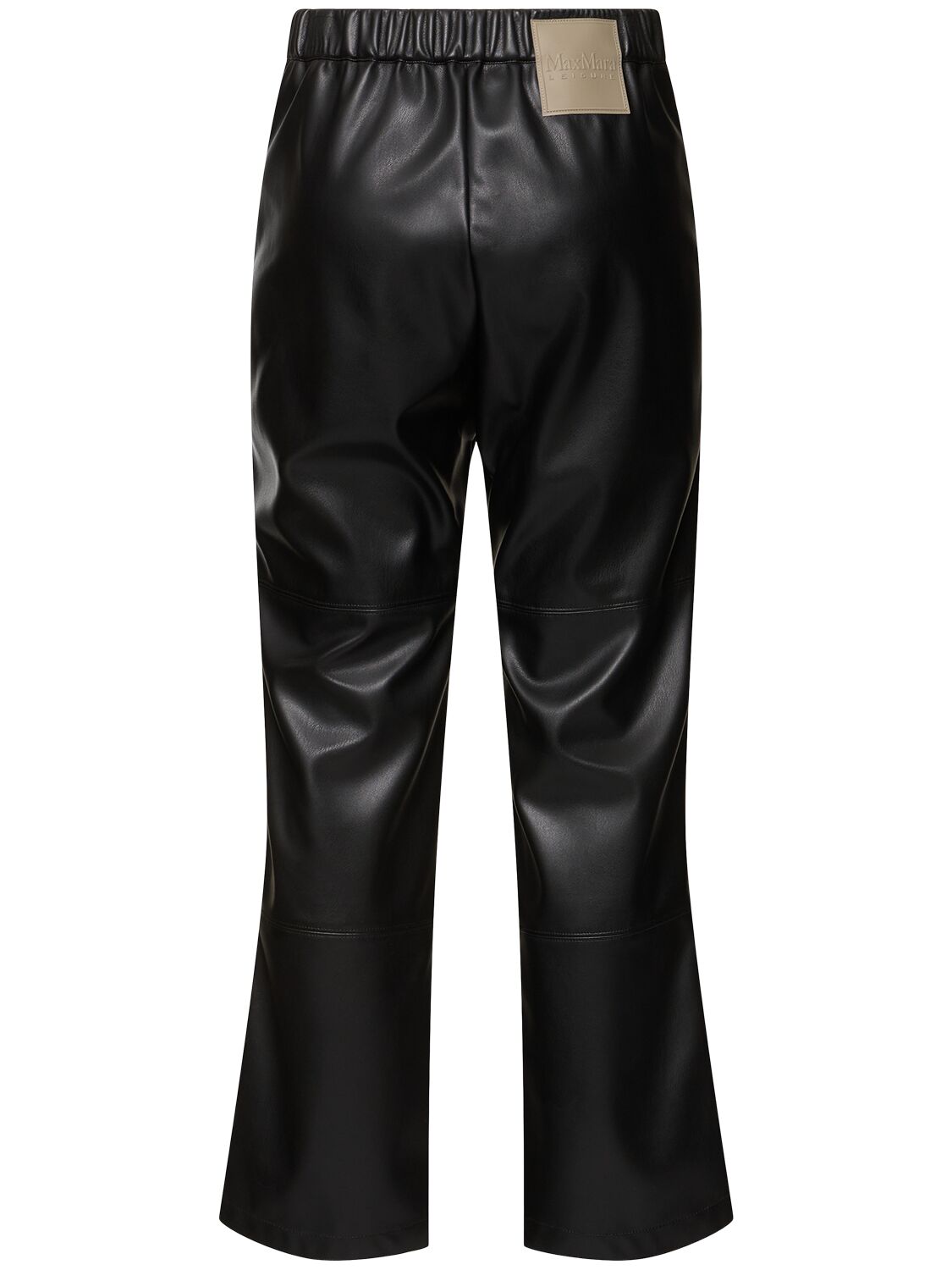 Shop Max Mara Struzzo Pants In Black