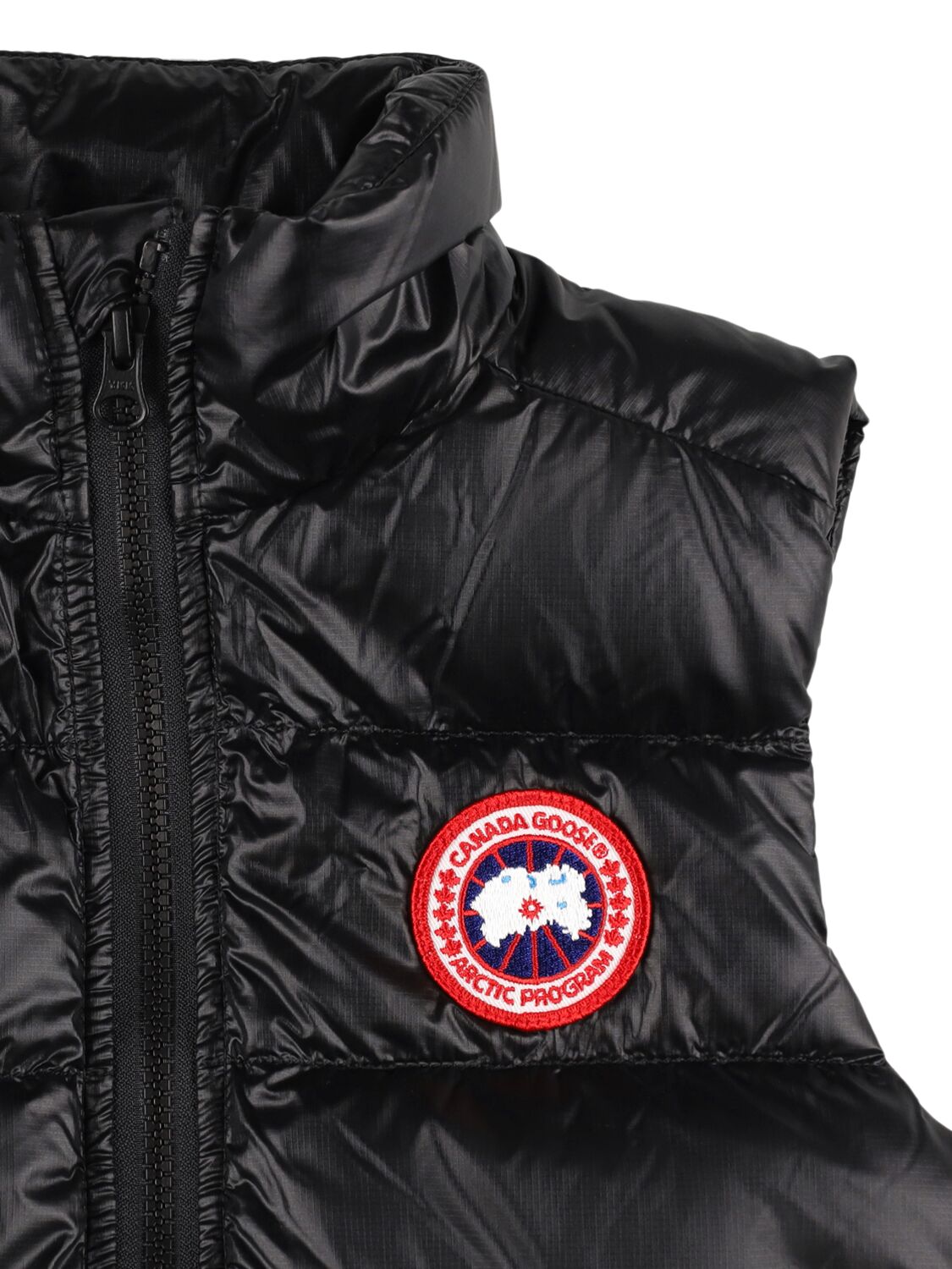 Shop Canada Goose Nylon Down Vest In Black