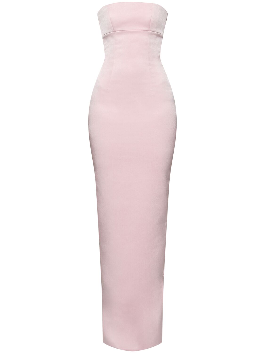 Robe Longue Bustier En Satin Zoey - MÔNOT - Modalova