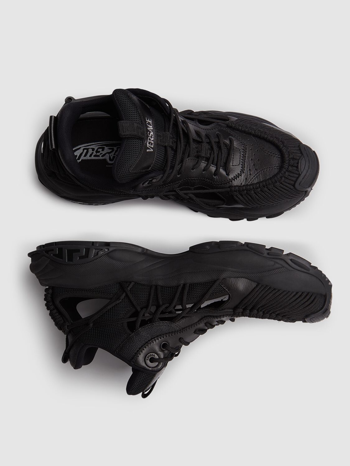 Versace Mercury Sneaker In Black