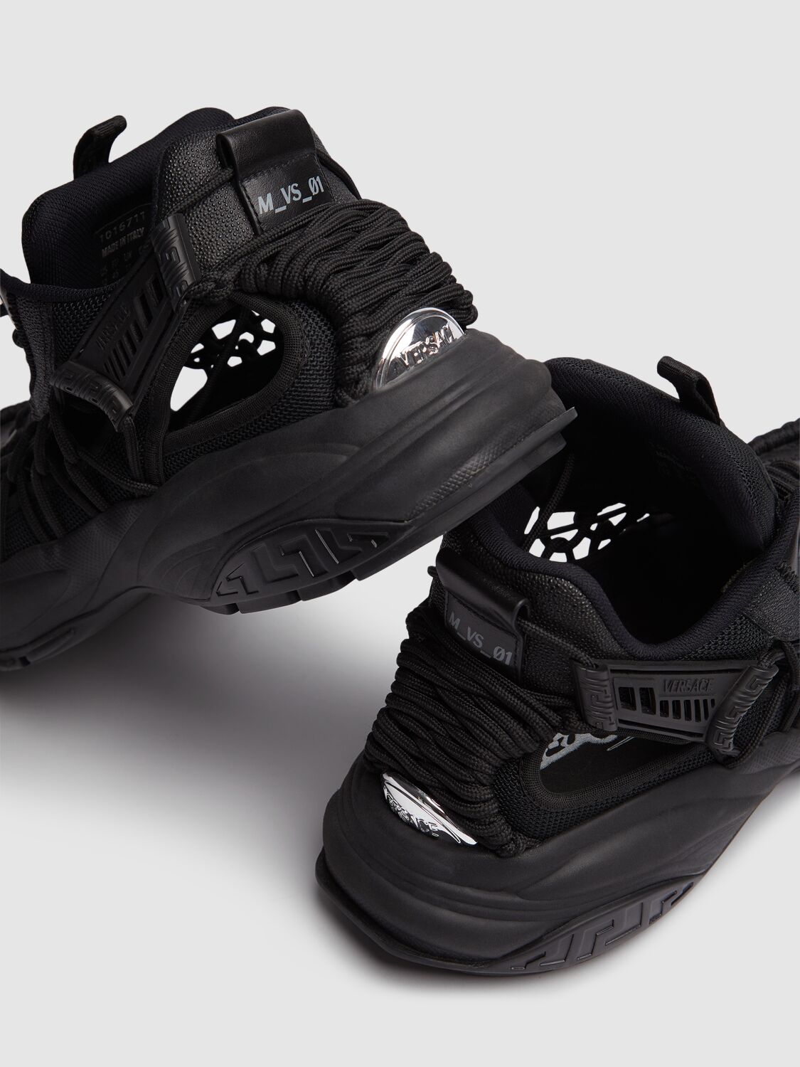Versace Mercury Sneaker In Black