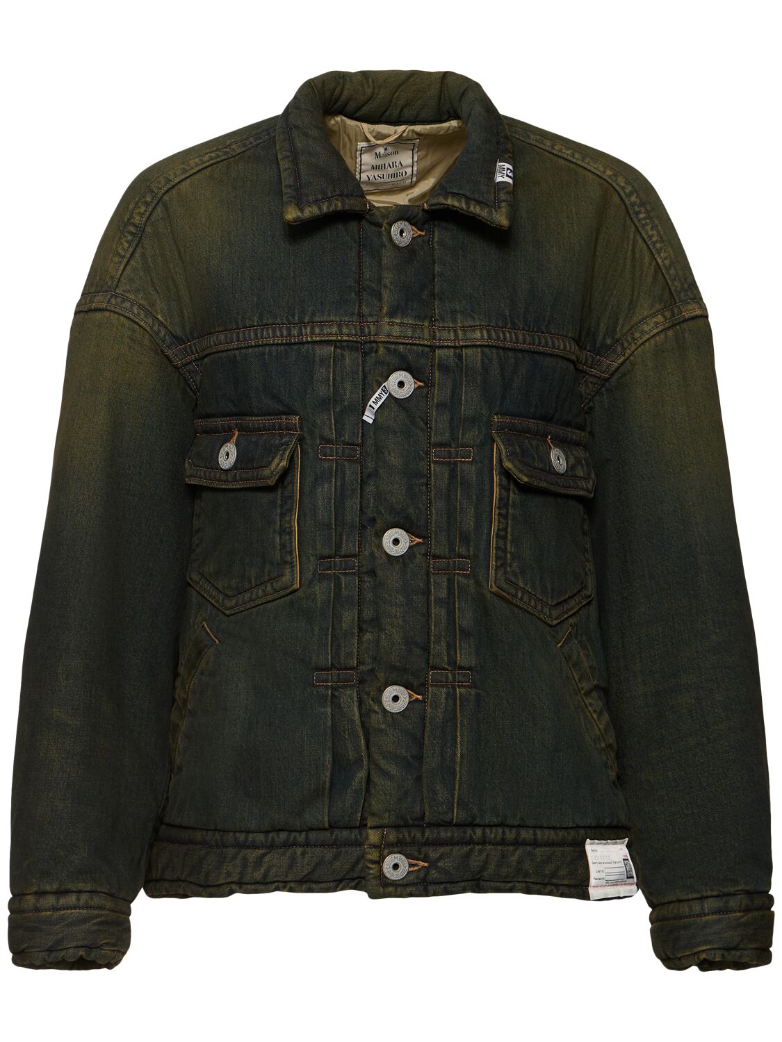 Denim Puffer Jacket