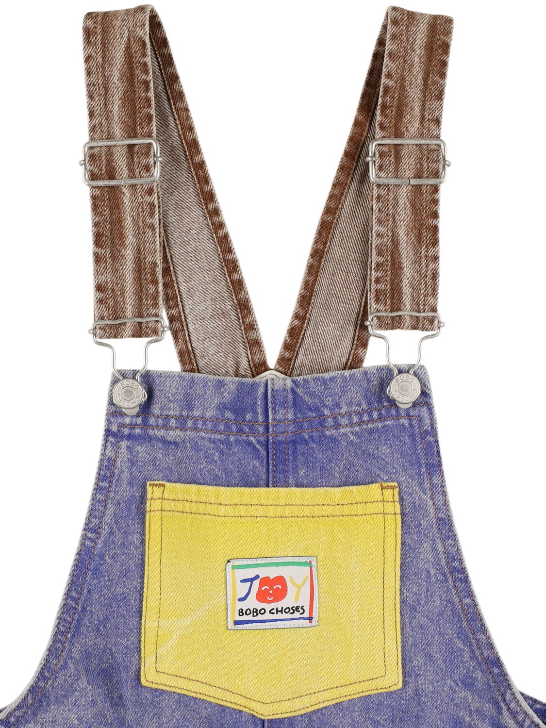 BOBO CHOSES COTTON DENIM OVERALLS 