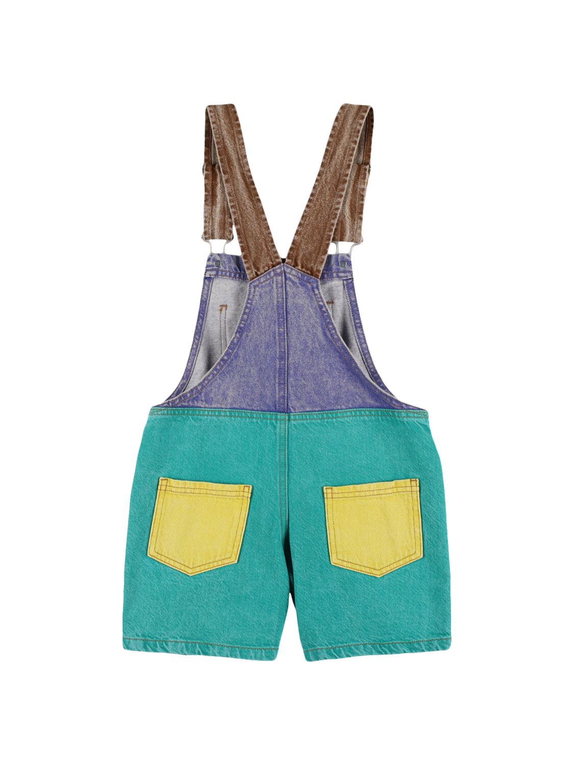 BOBO CHOSES COTTON DENIM OVERALLS 