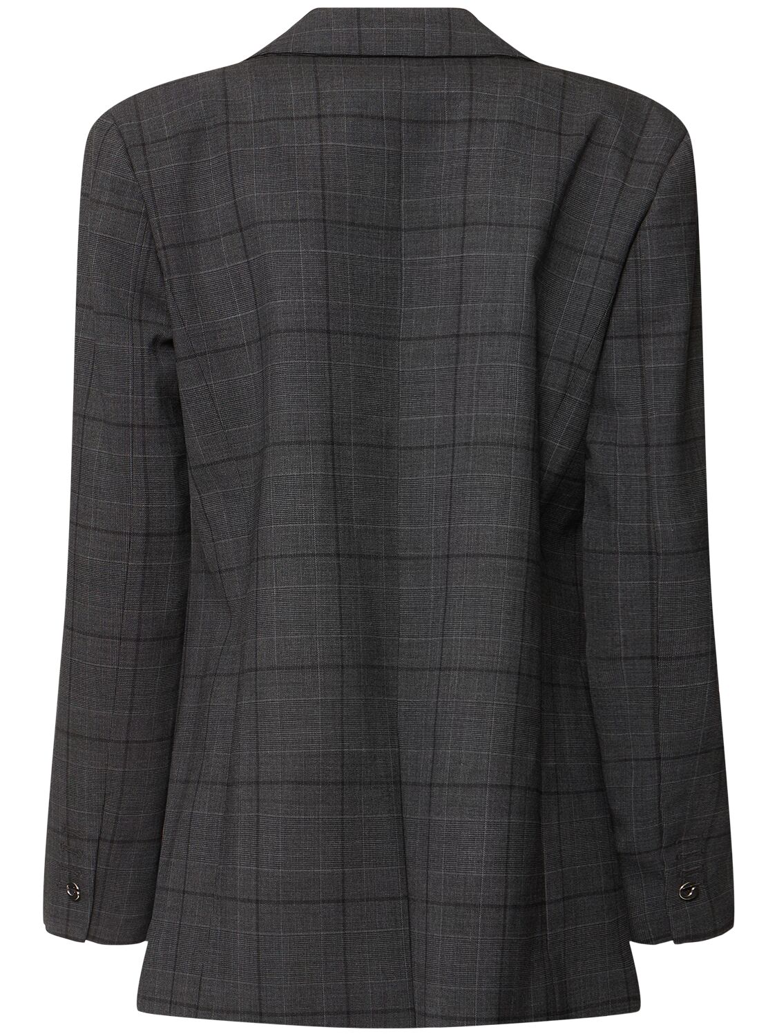 Coperni Tailored Jacket With Twisted Cut-out Detail In Grey