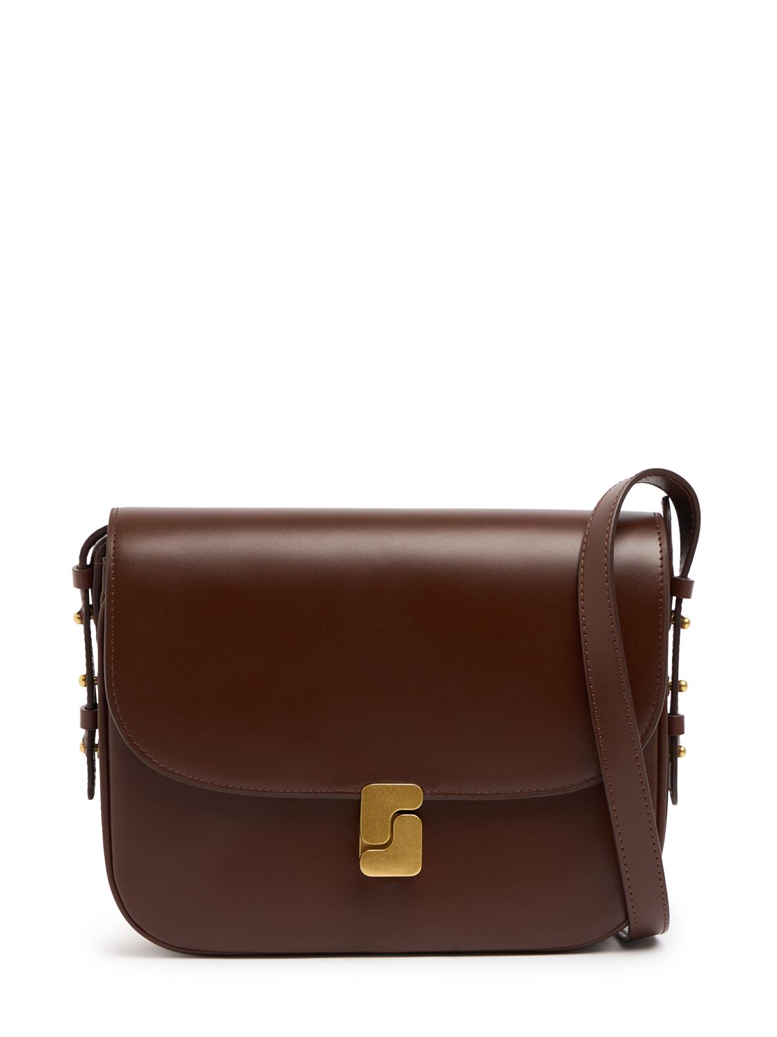 Maxi Bellissima Leather Shoulder Bag