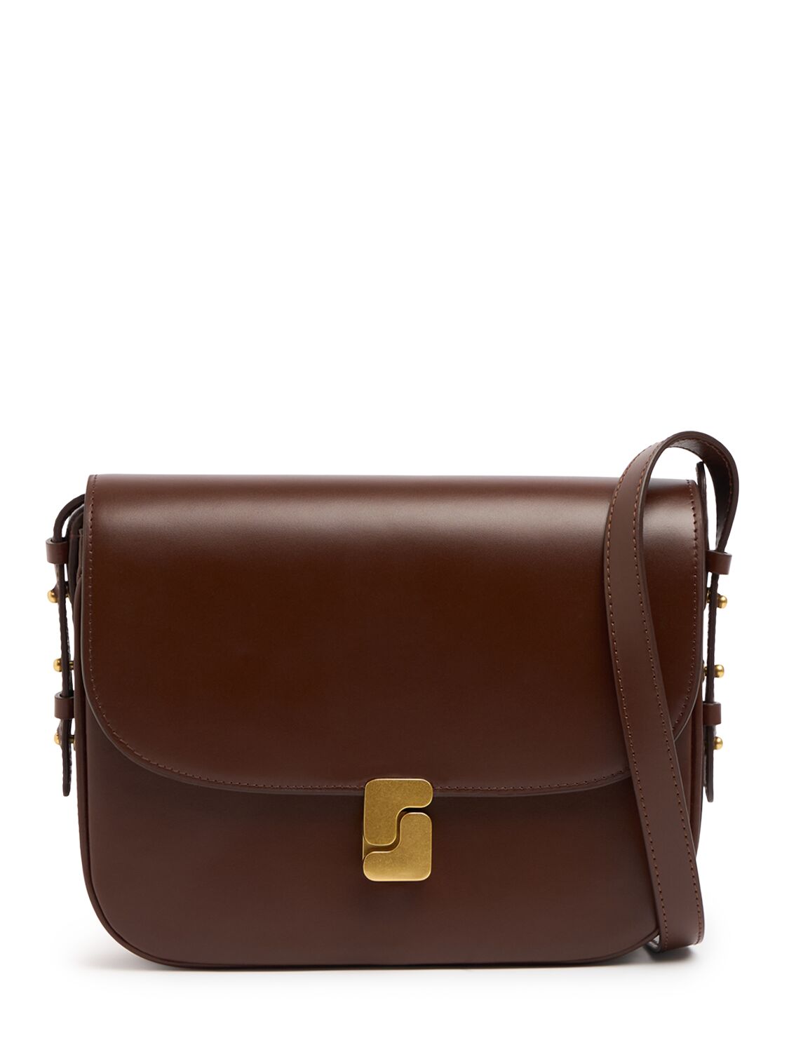 Maxi Bellissima Leather Shoulder Bag