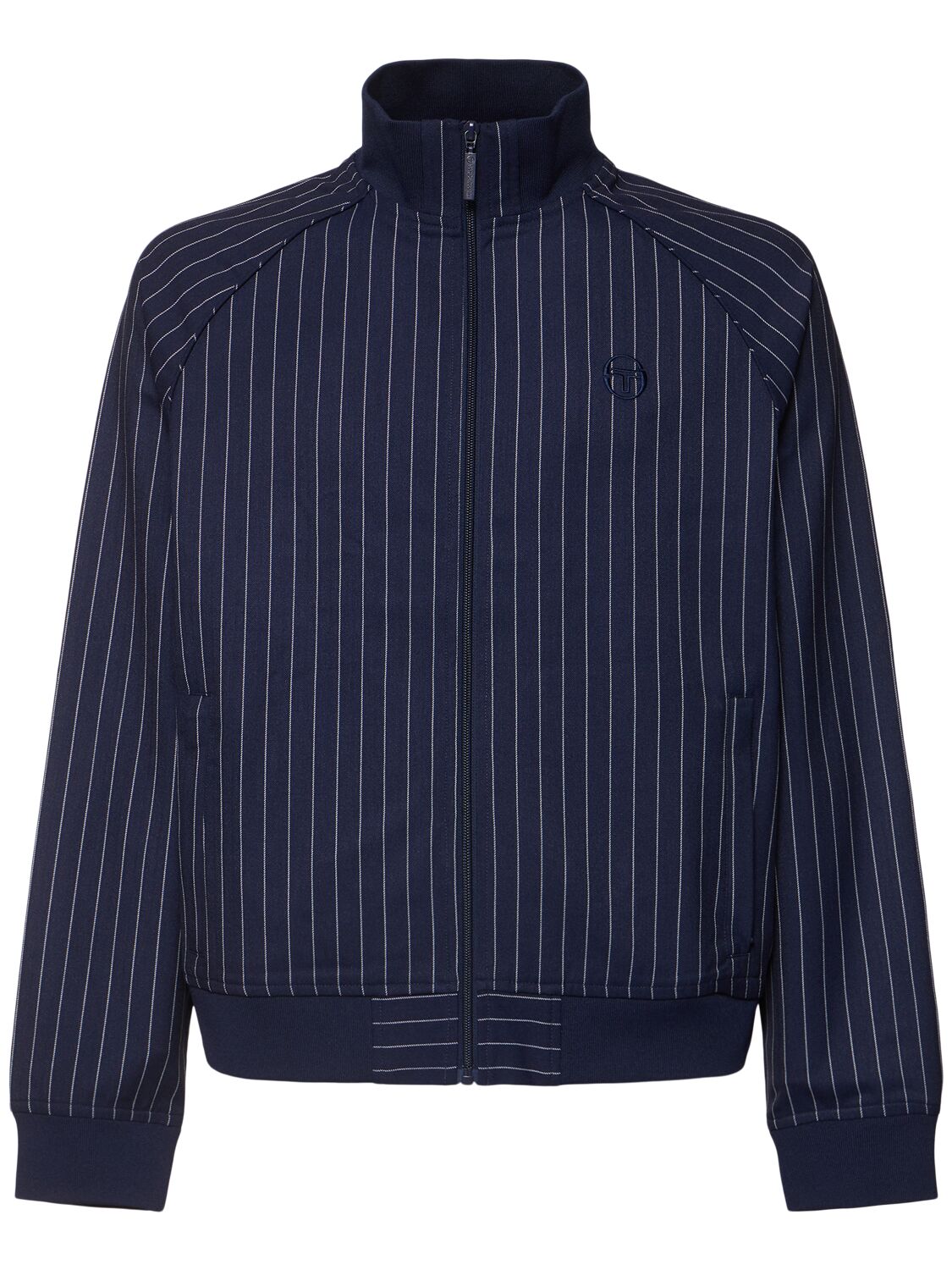 Gessato Suiting Track Jacket