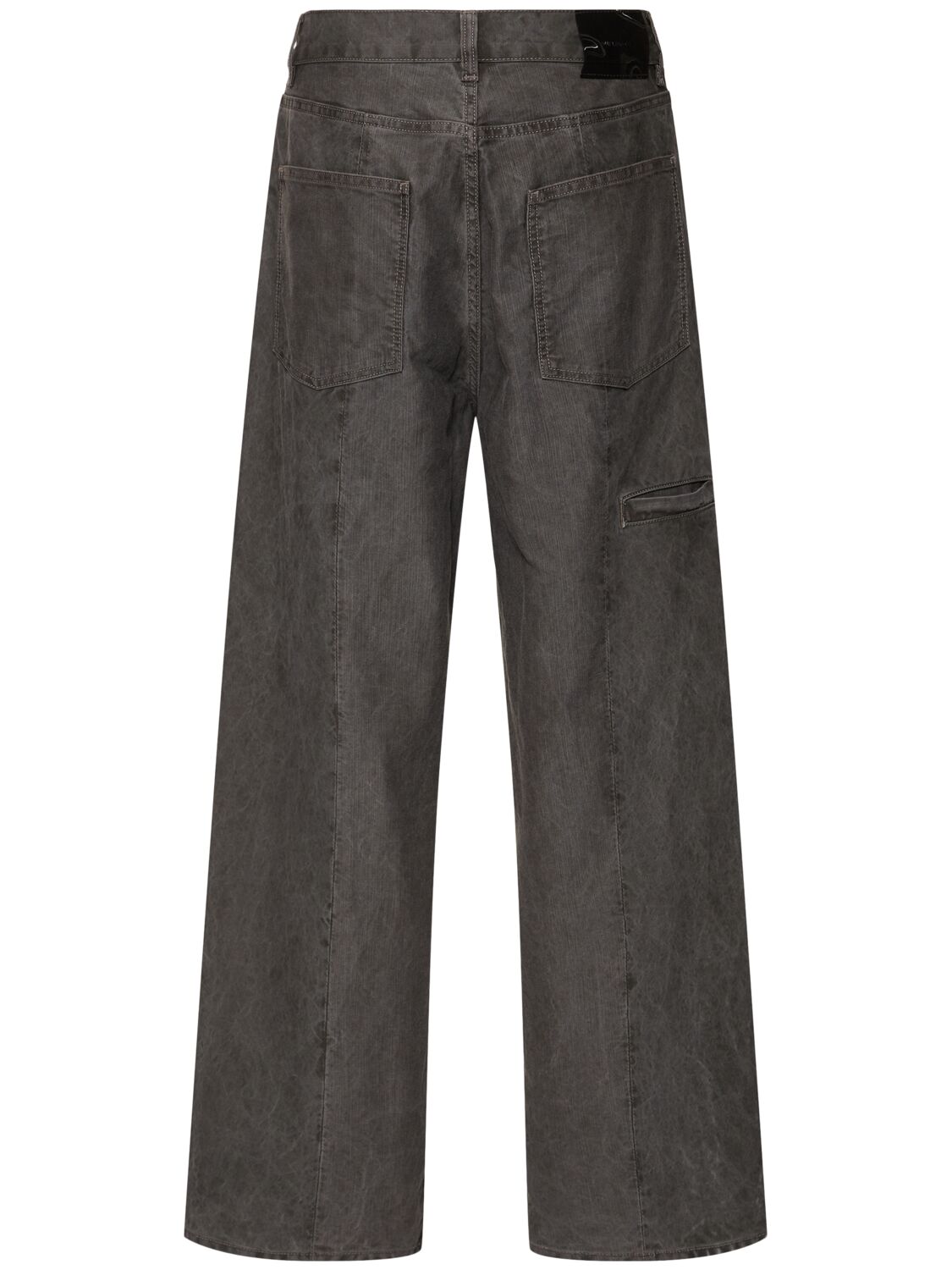 Our Legacy Fatigue Cut High-rise Wide-leg Jeans In Grey