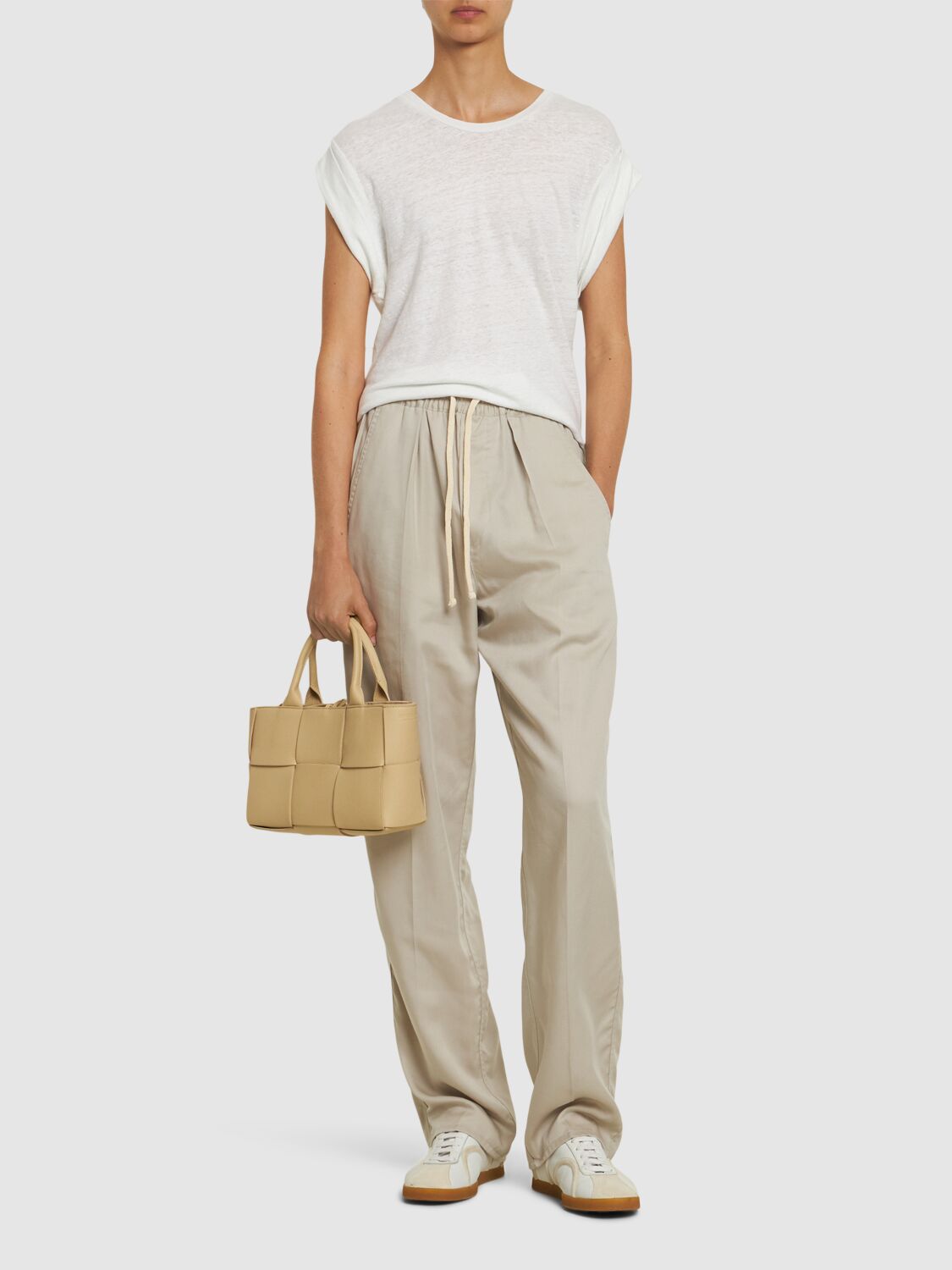 ISABEL MARANT ÉTOILE KOTTY LINEN TOP 