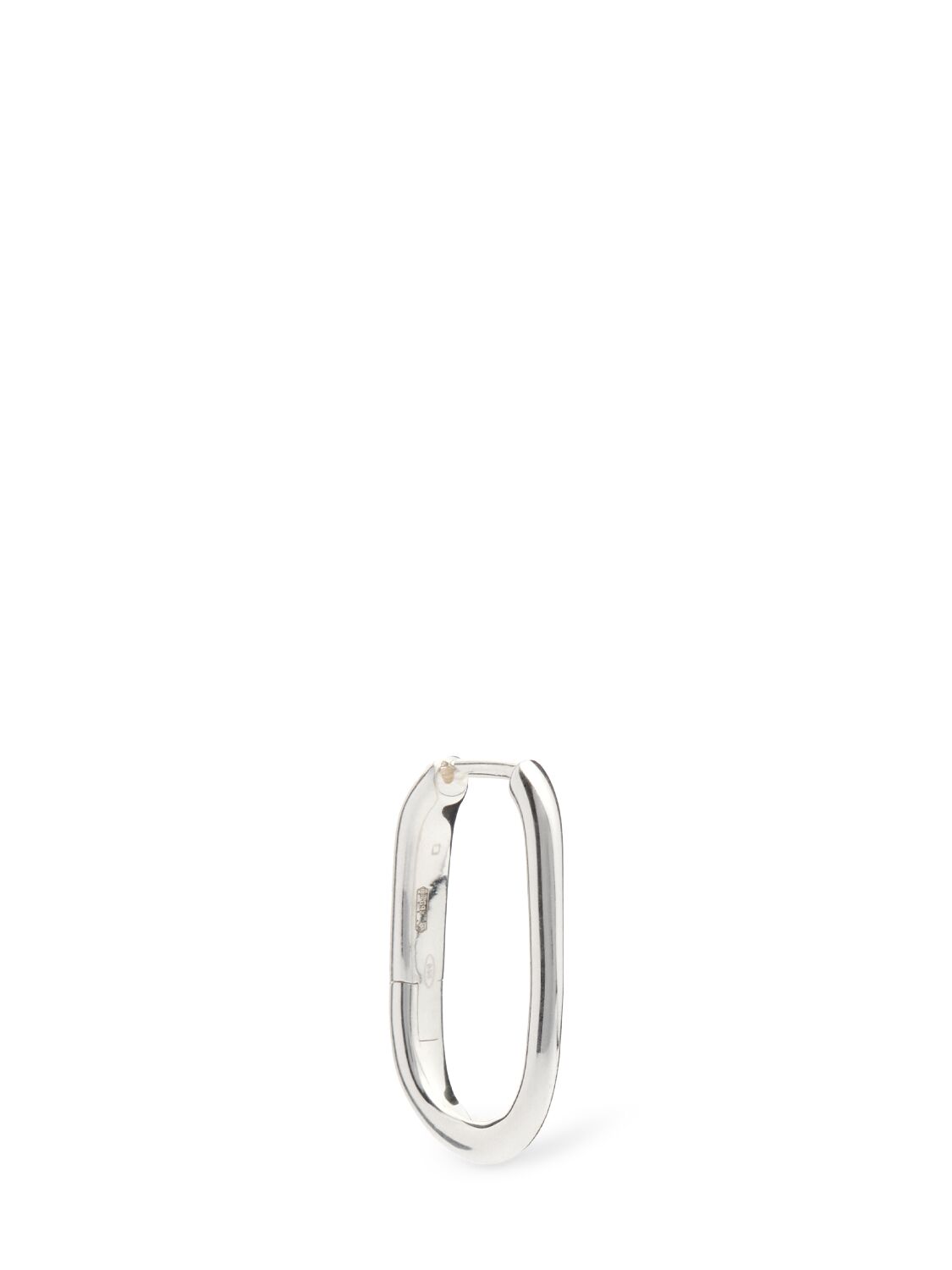 Essential Silver Mono Earring