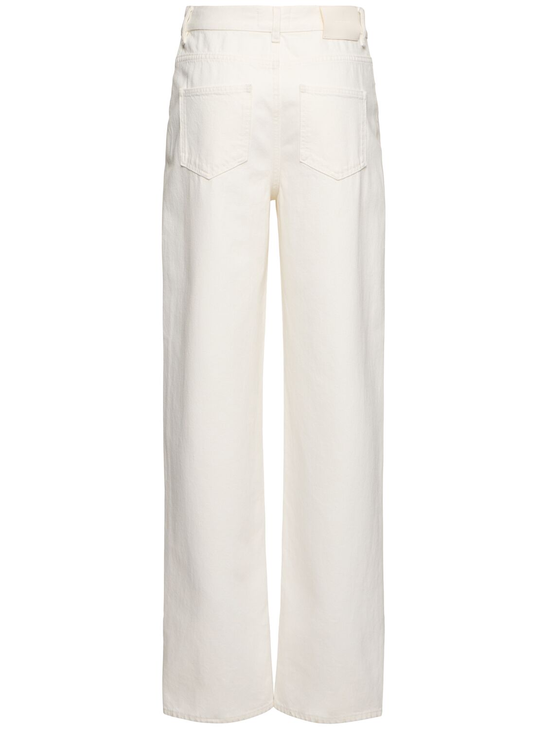 LOULOU STUDIO SAMUR COTTON DENIM JEANS 
