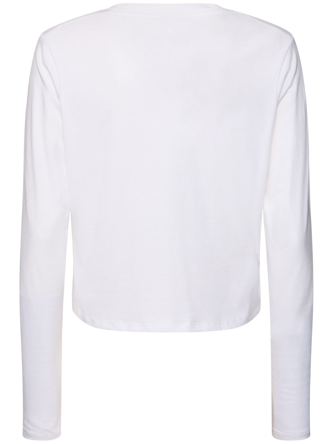 LOULOU STUDIO MASAL ORGANIC COTTON LONG SLEEVE T-SHIRT 
