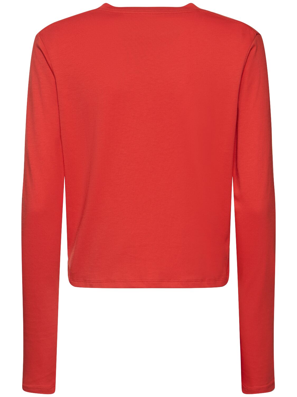 LOULOU STUDIO MASAL ORGANIC COTTON LONG SLEEVE T-SHIRT 
