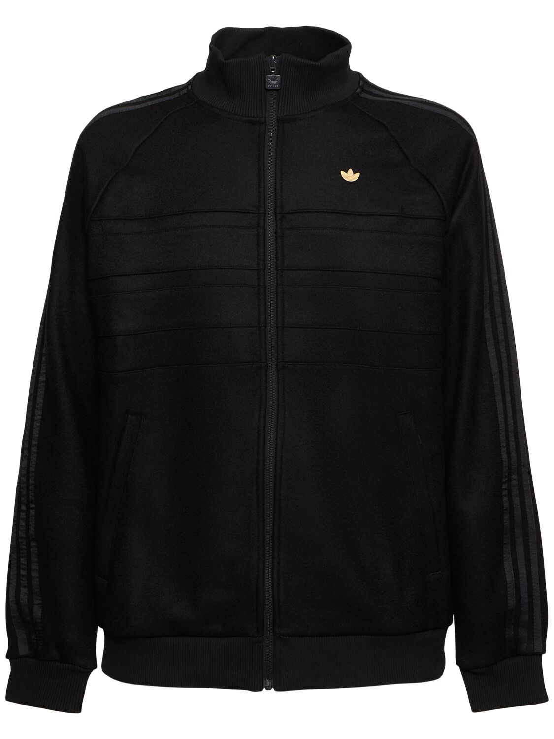 Wool Blend Track Jacket