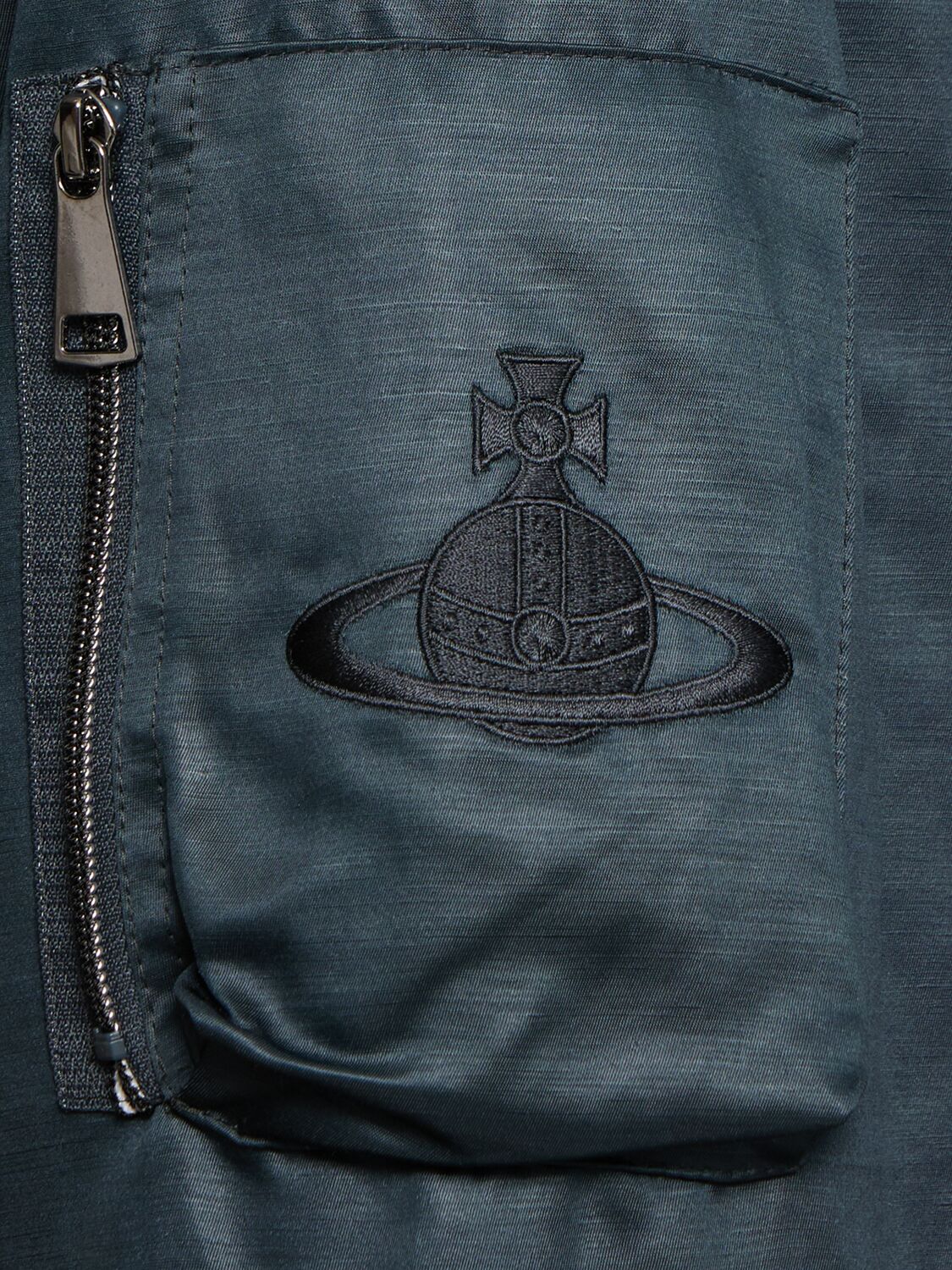 Shop Vivienne Westwood Bernardo Bomber Jacket In Grey