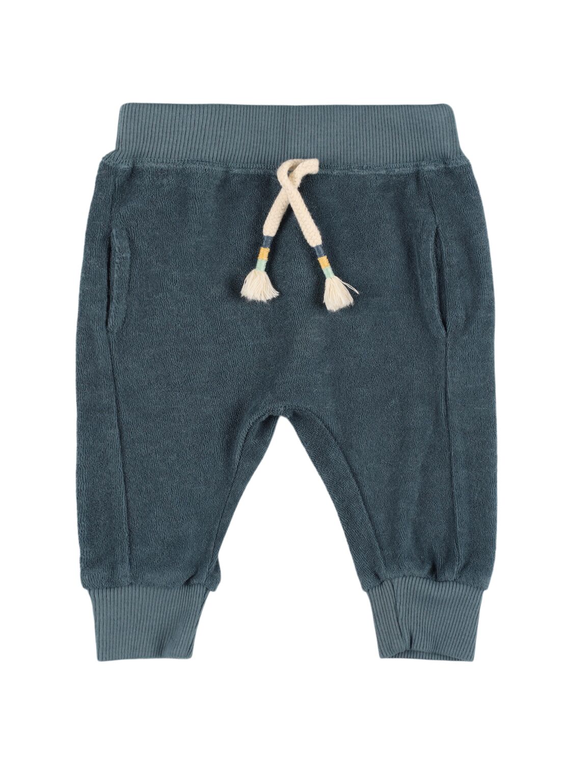1+ In The Family Kids' Cotton Blend Terry Sweatpants In Blue