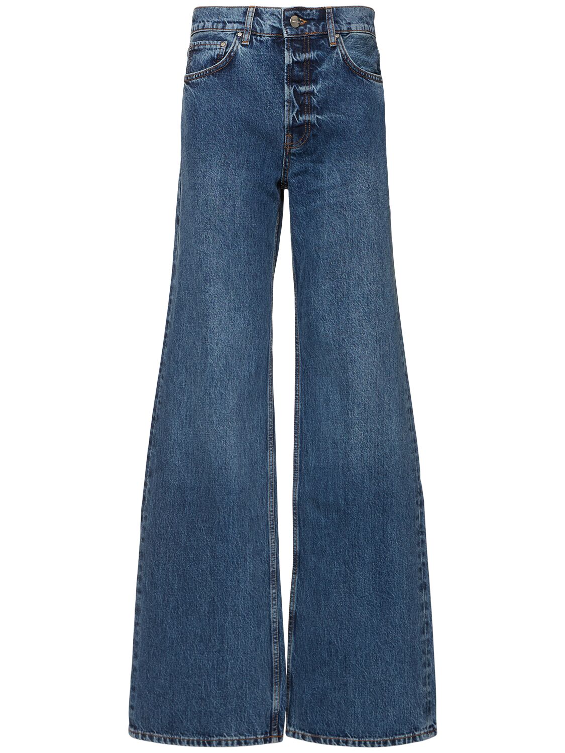 Hugh High Rise Straight Jeans