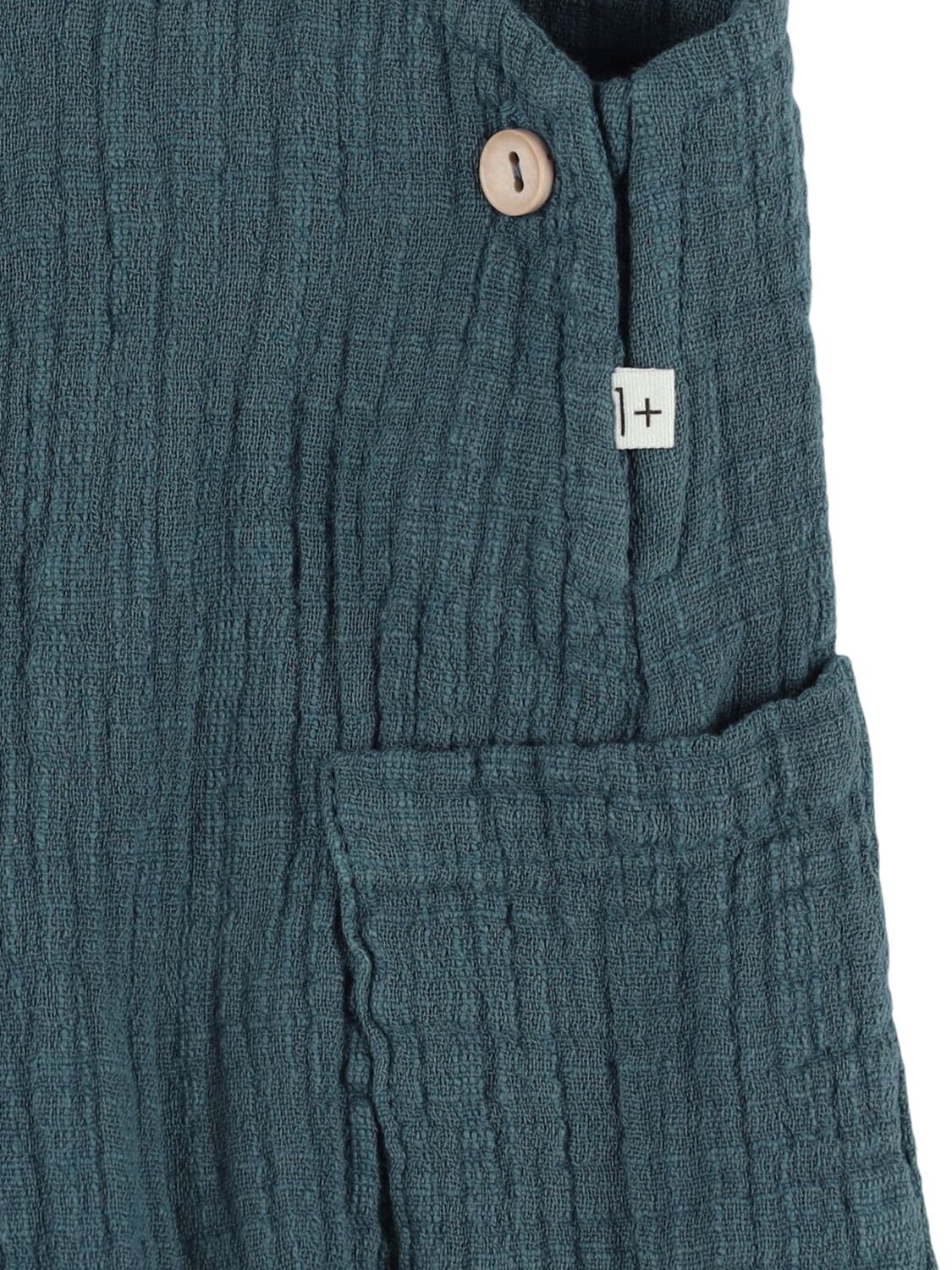 Shop 1+ In The Family Cotton Overalls In Dark Blue