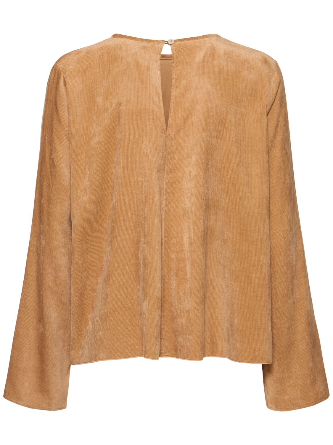 Forte Forte Velvet Top In Caramel