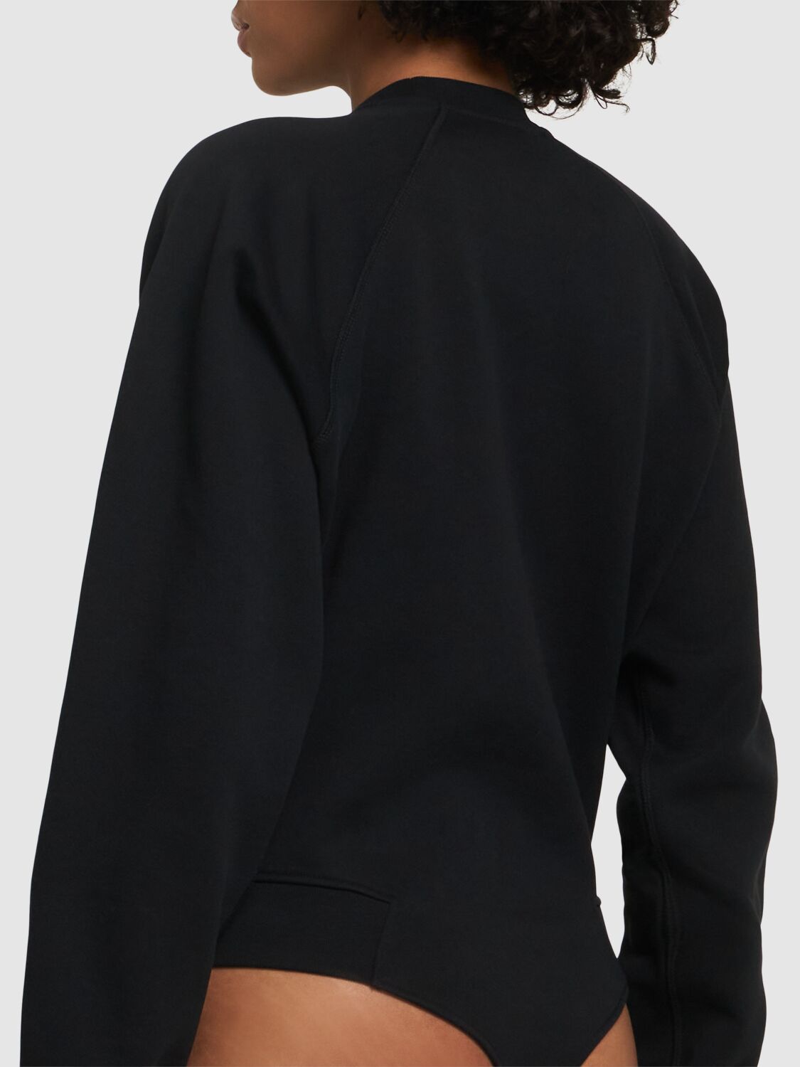 COPERNI KNITTED CREWNECK SWEATSHIRT BODYSUIT 