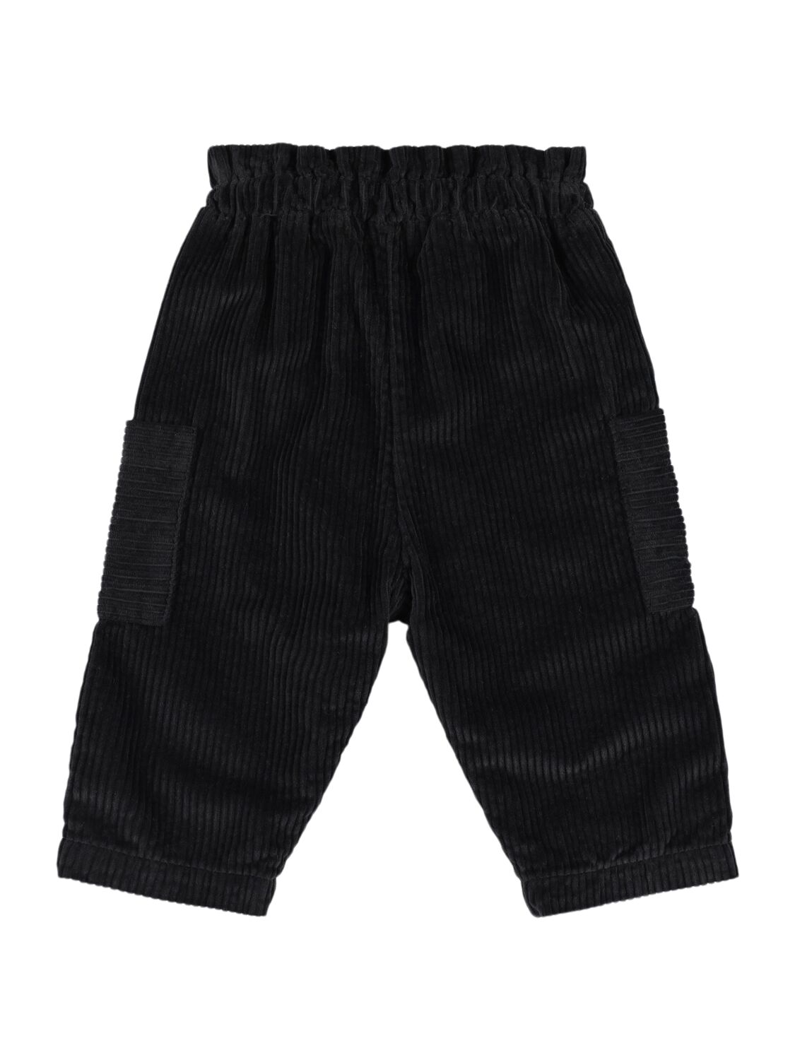 Shop 1+ In The Family Cotton Corduroy Pants In Dark Grey