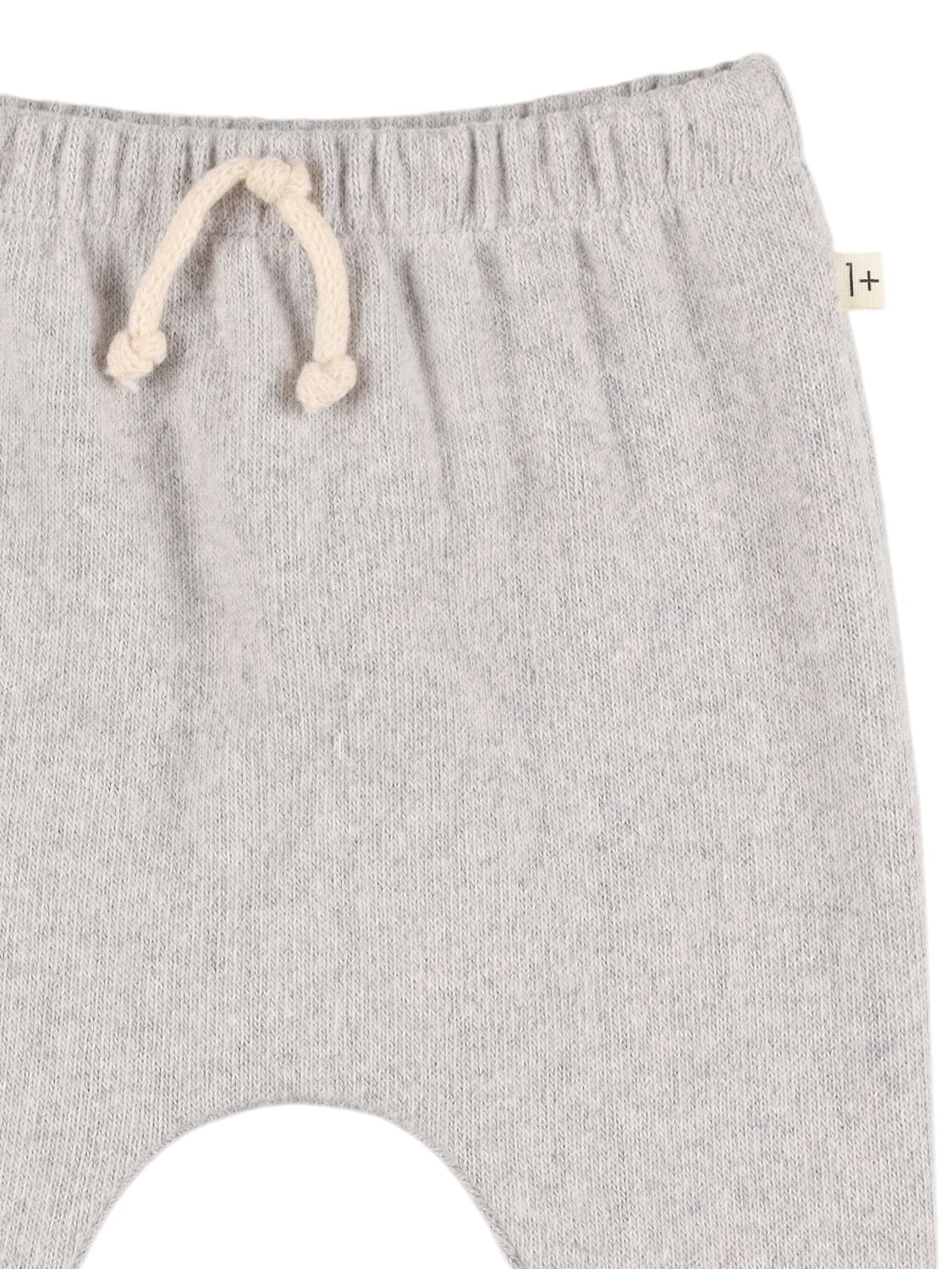1+ In The Family Cotton Blend Sweatpants In Grey