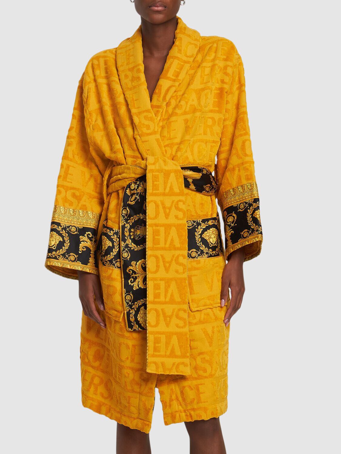 VERSACE BAROCCO & ROBE BATHROBE 