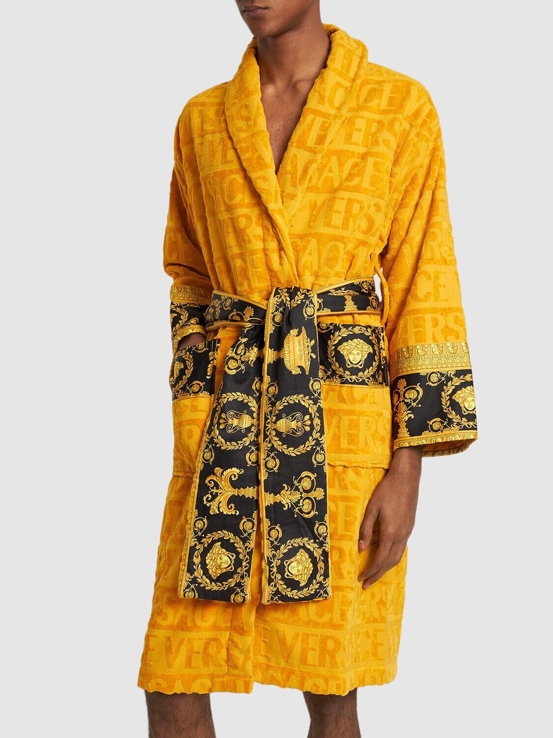 VERSACE BAROCCO & ROBE BATHROBE 