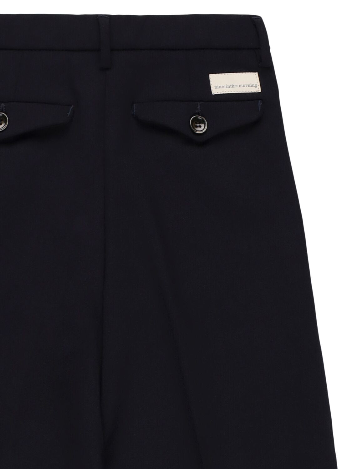 NINE IN THE MORNING J-SANDRA PLEATED WOOL BLEND PANTS 