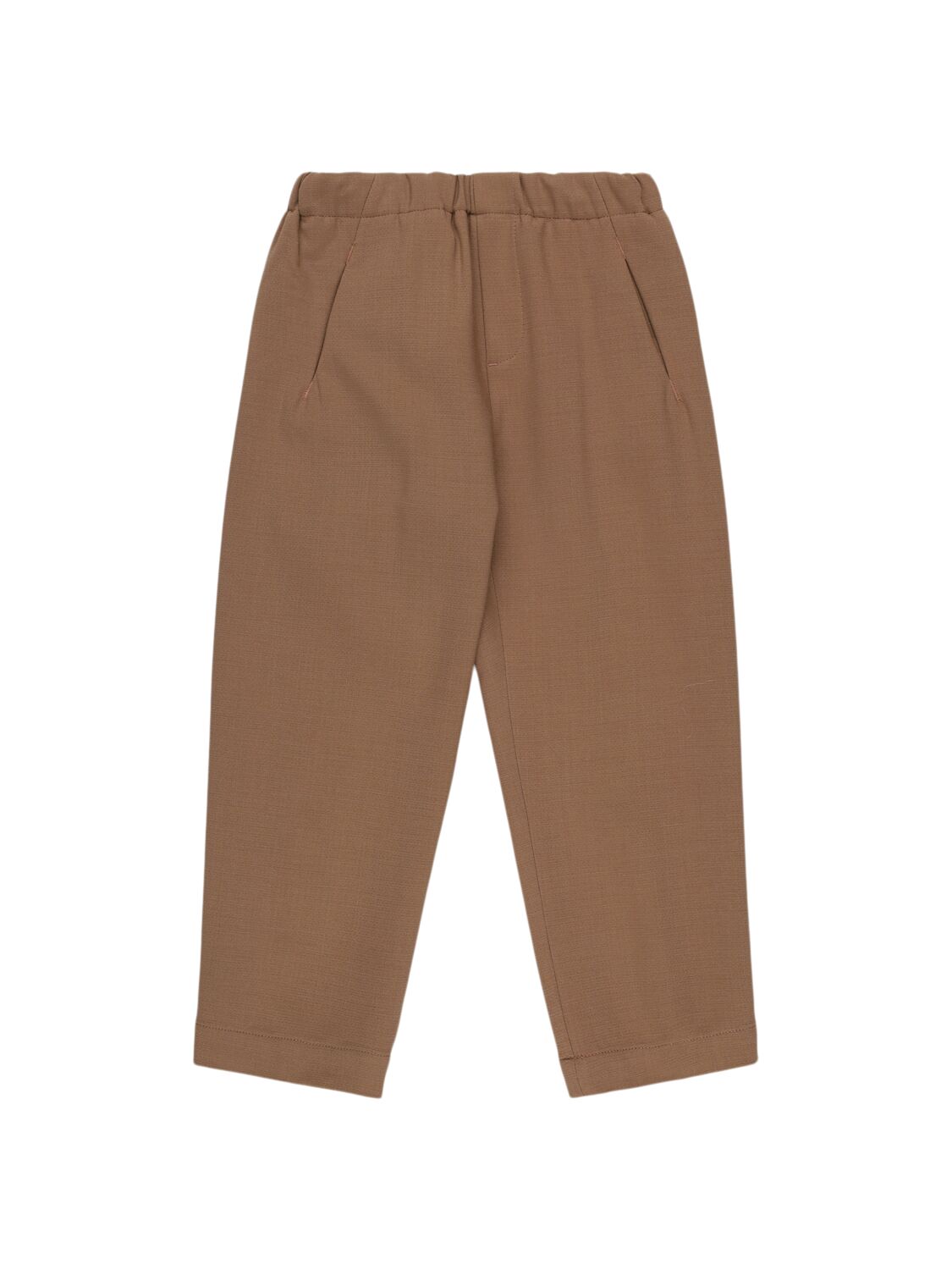 Nine In The Morning J-mirki Wool Blend Chino Pants In Brown
