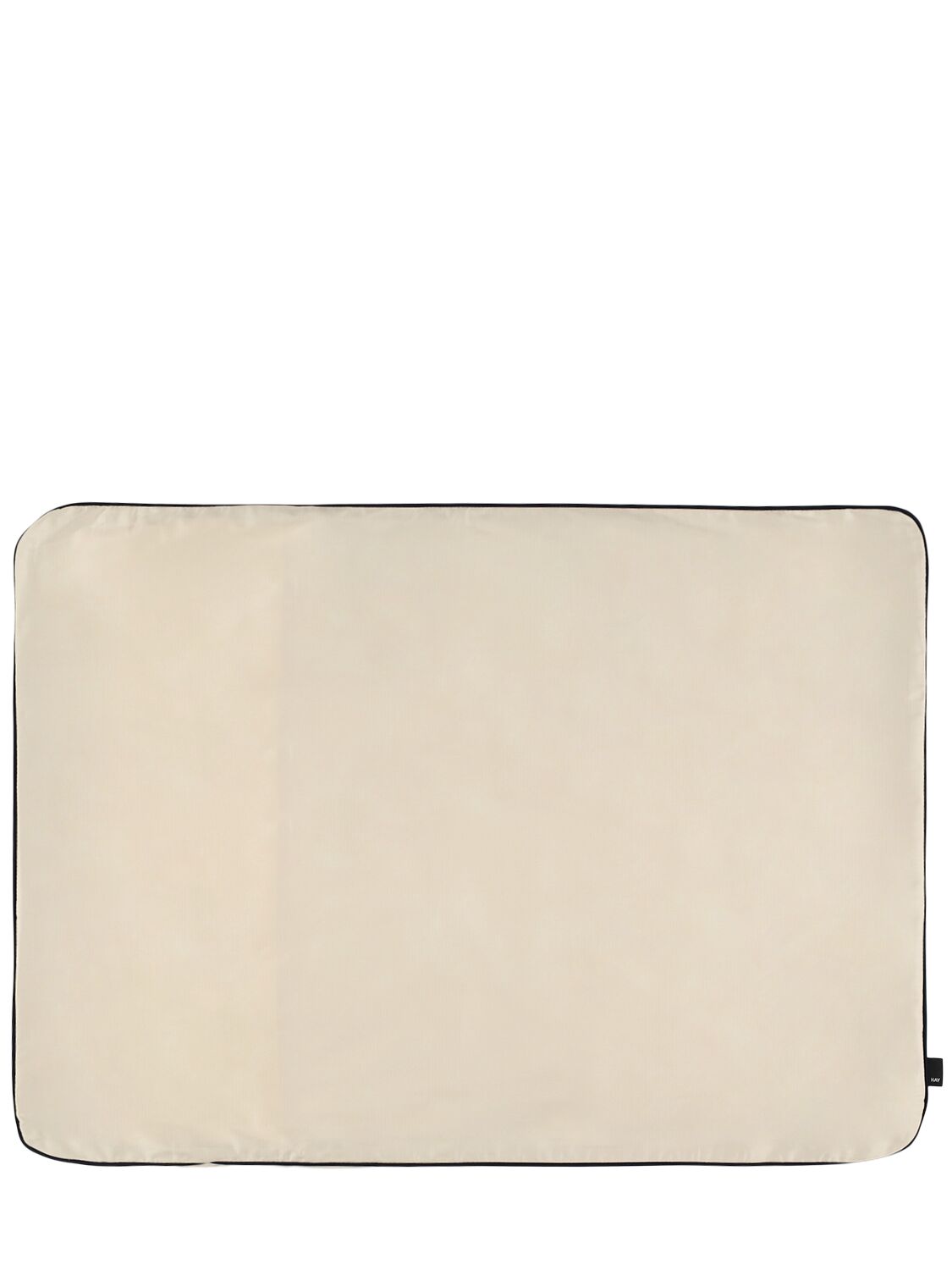 Hay Outline Organic Cotton Pillow Case In Beige