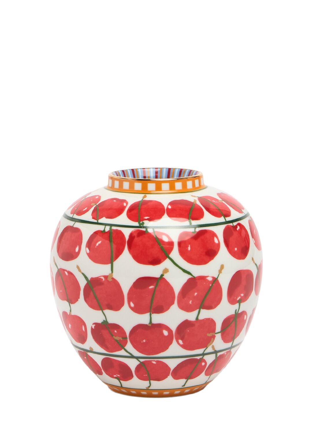 Cherries Avorio Small Bubble Vase