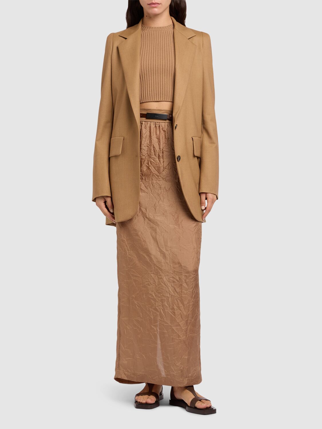 MAX MARA KITTEN SINGLE BREAST BLAZER 