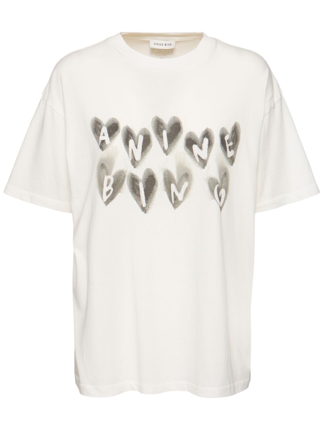 Cade Hearts Logo Cotton T-shirt