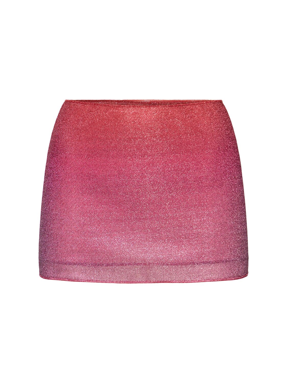 Lumiere Shade Lurex Mini Skirt