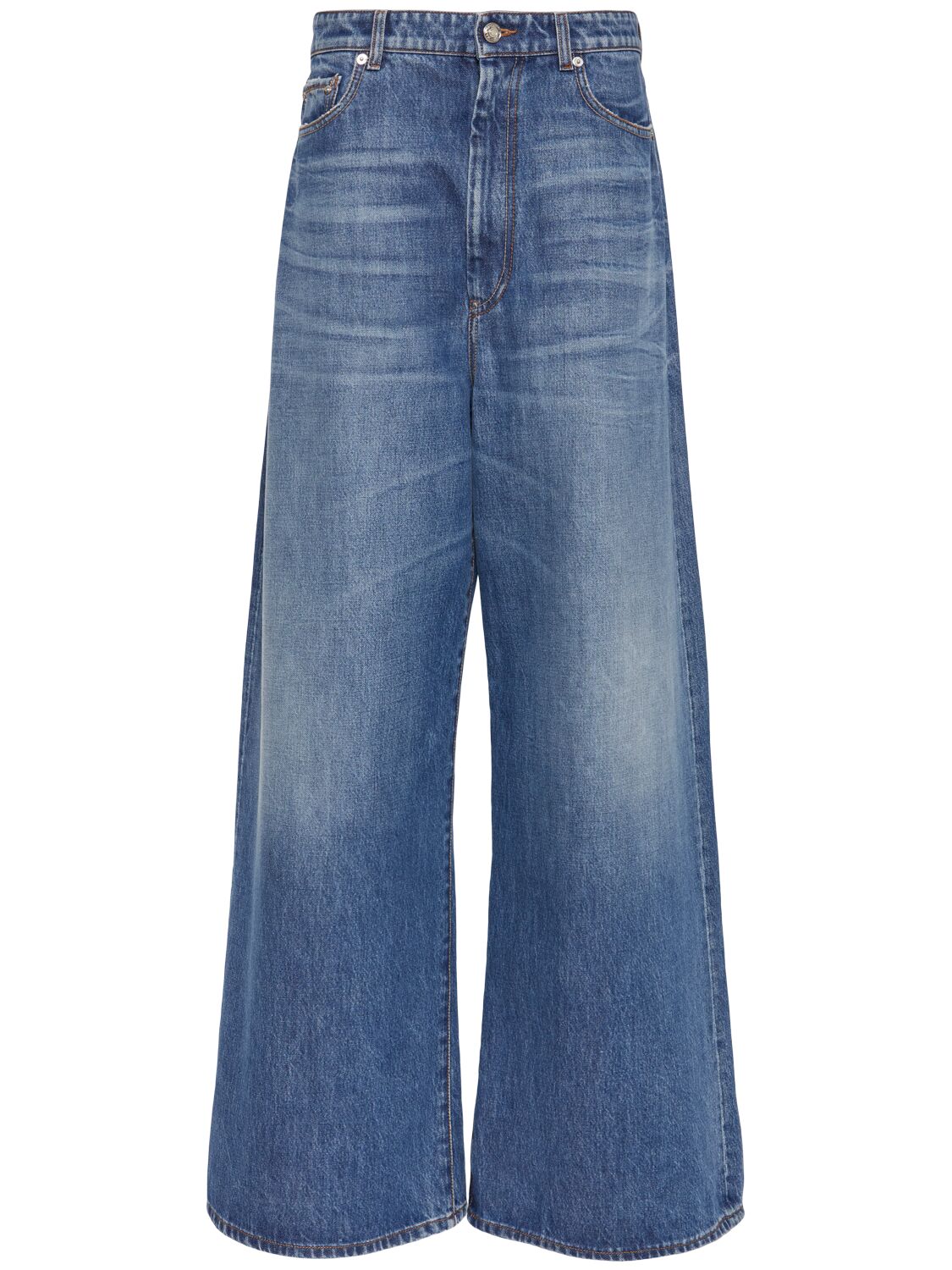 Angri Low Rise Denim Wide Jeans