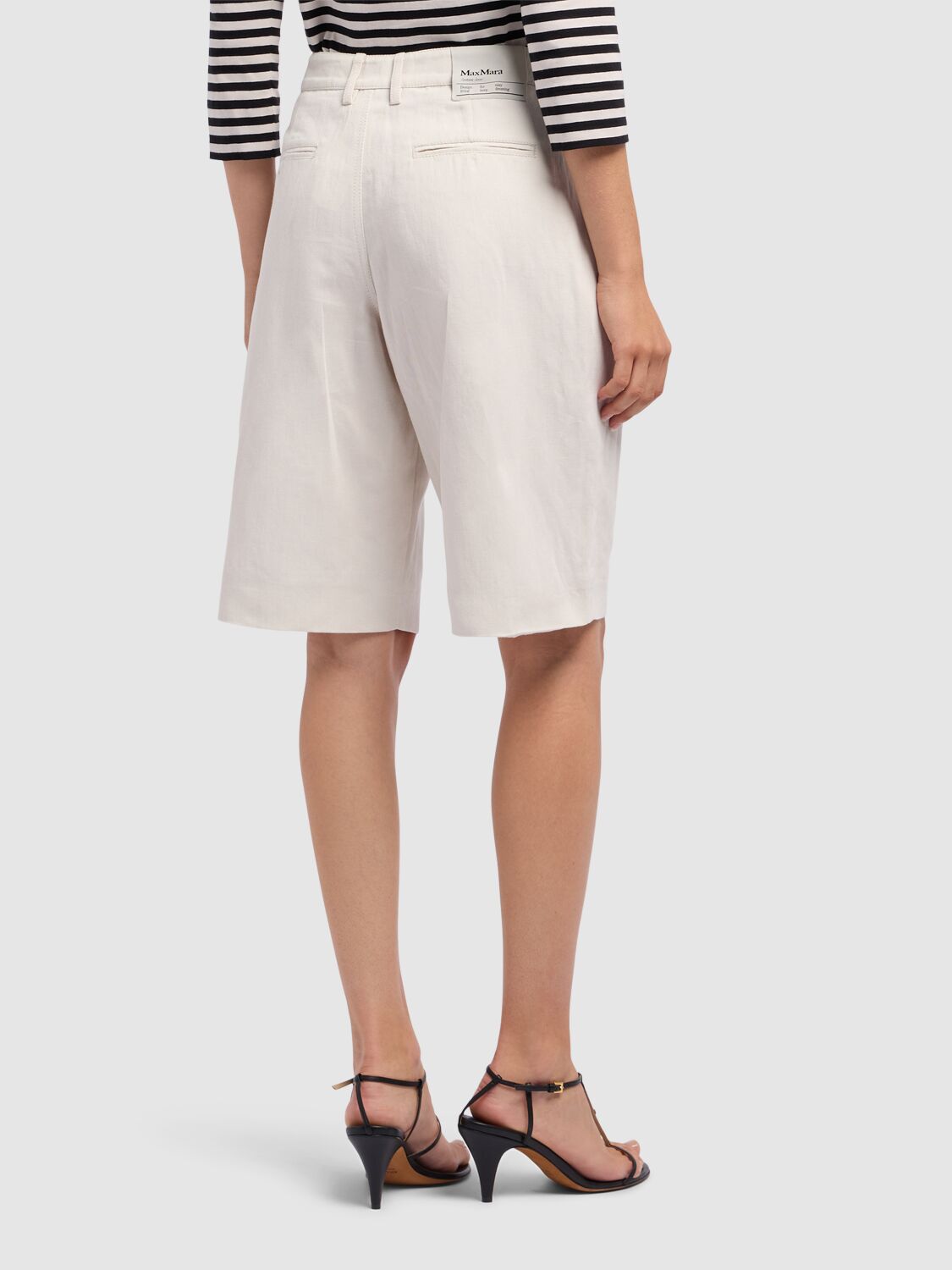 'S MAX MARA ERIC TWILL SHORTS 