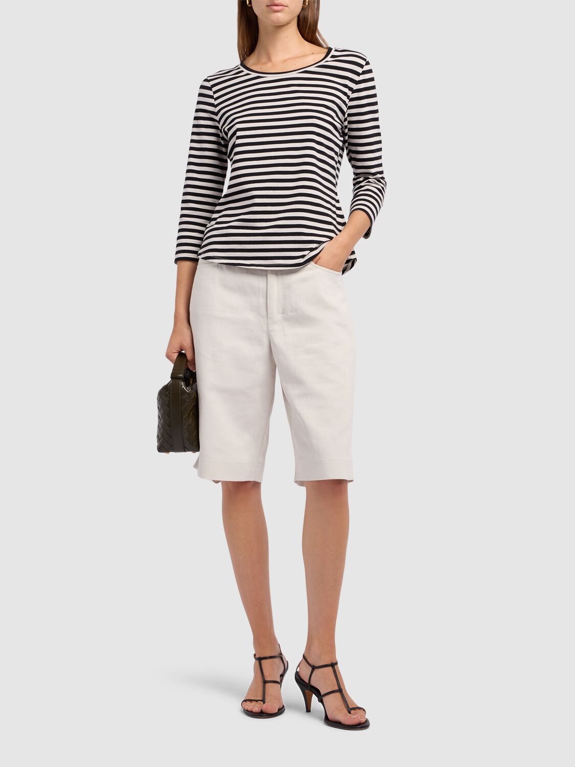 'S MAX MARA ERIC TWILL SHORTS 