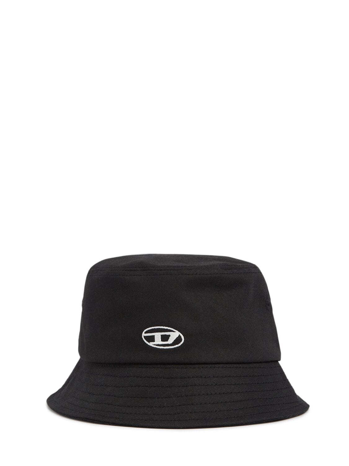 Cotton Canvas Bucket Hat W/logo