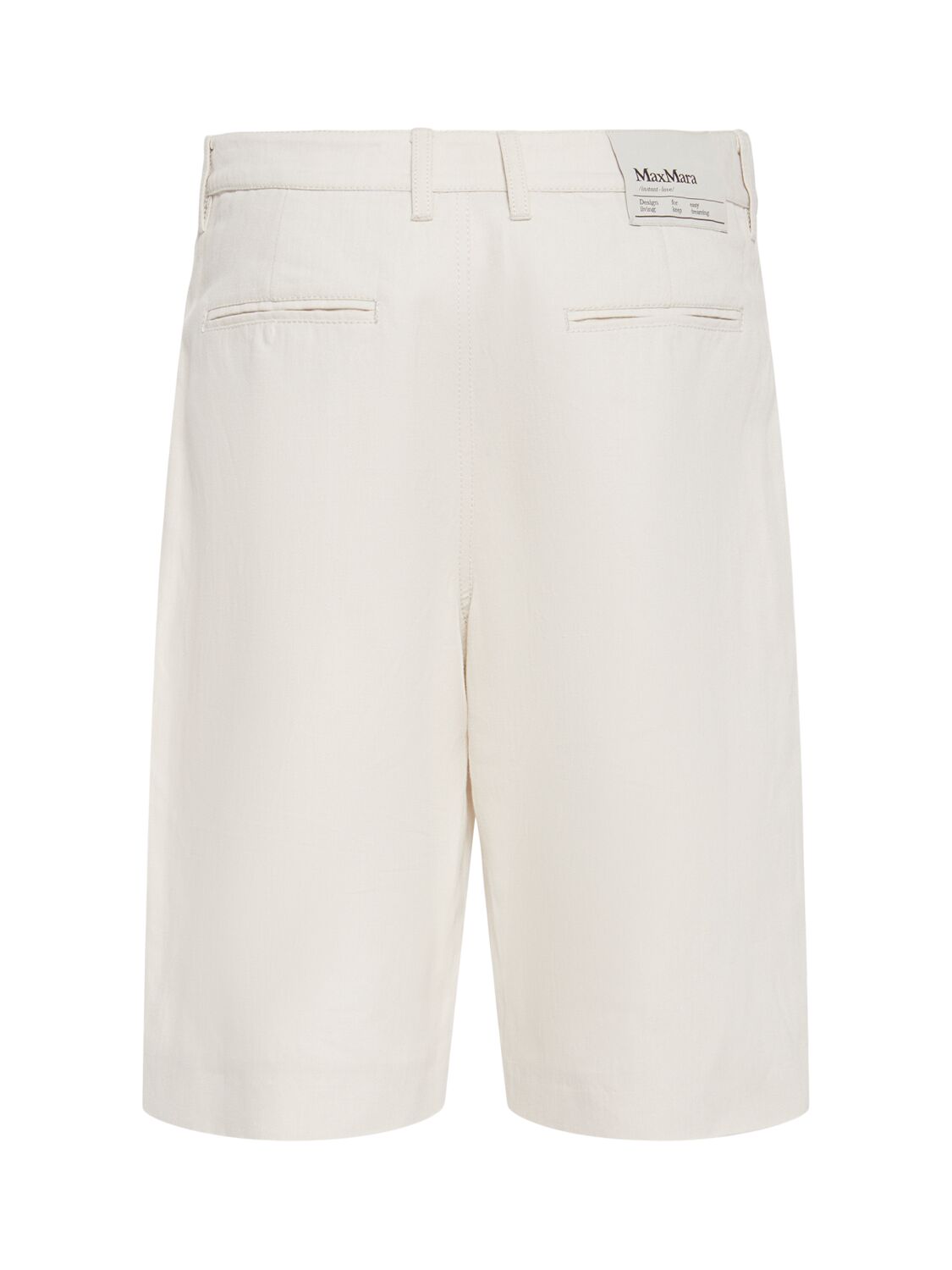 'S MAX MARA ERIC TWILL SHORTS 